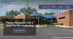 Desktop Screenshot of jainplasticsurgery.com